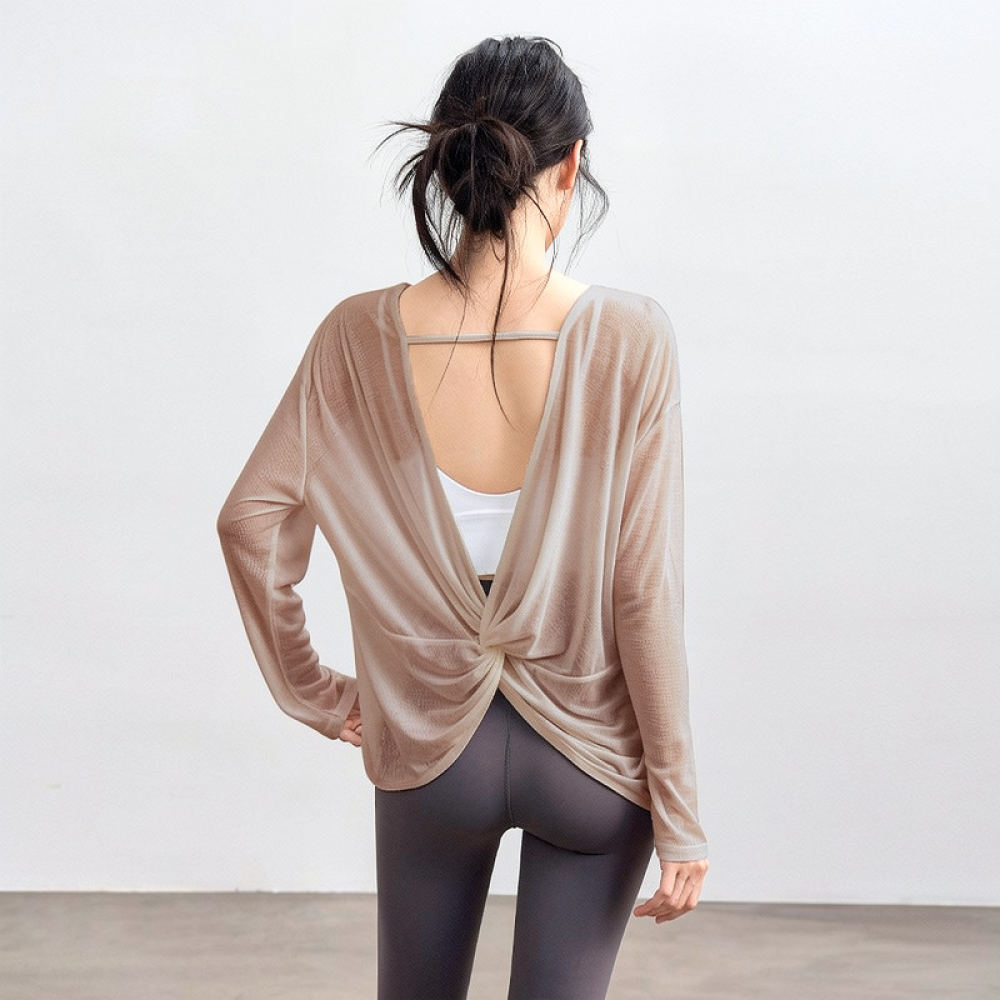 Women Lightweight Yoga Blouse  - огляд і ціна Yoga Fitness Training