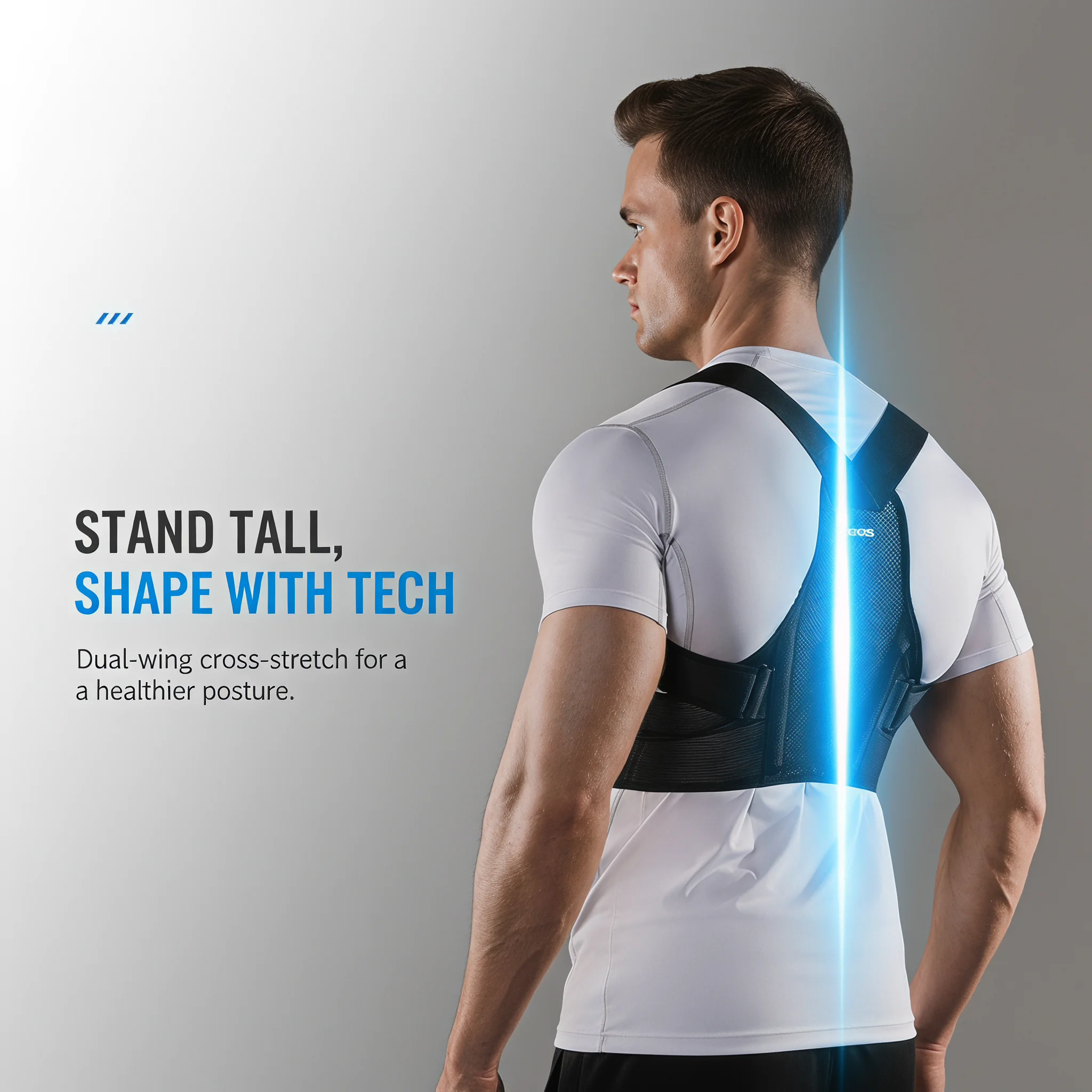 VBOSI Adjustable Posture Corre - огляд і ціна Posture Corrector Back